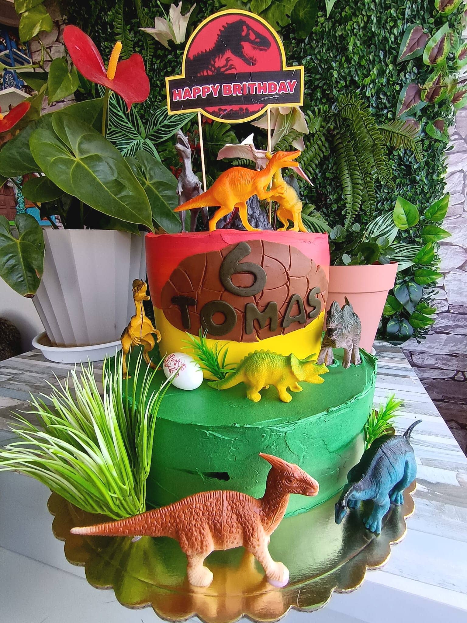 Tarta Jurassic Ricuras Paisas
